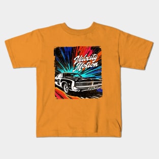 Velocity in Motion Kids T-Shirt